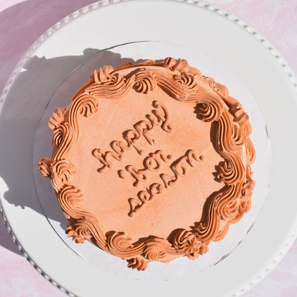 Vintage Fall Cake