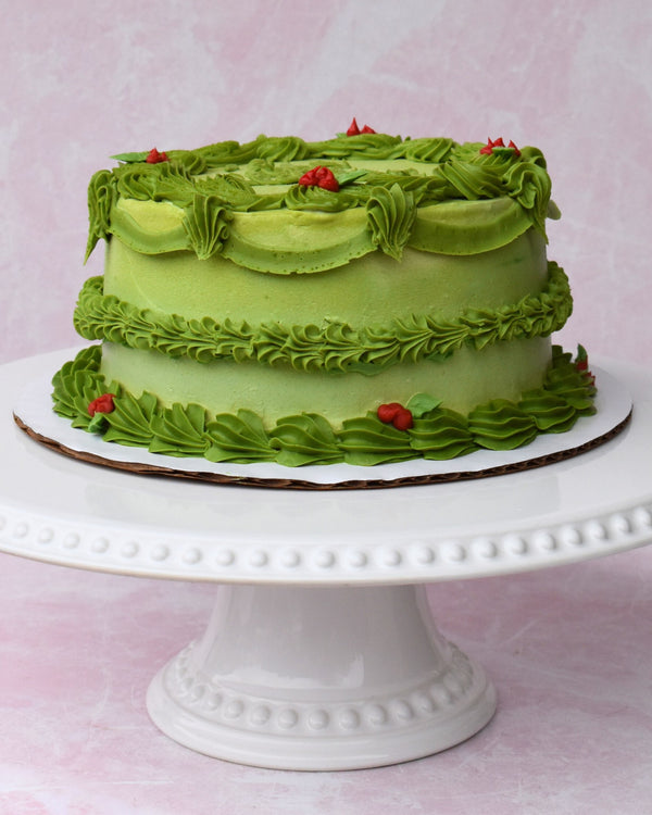 Vintage Holiday Cake