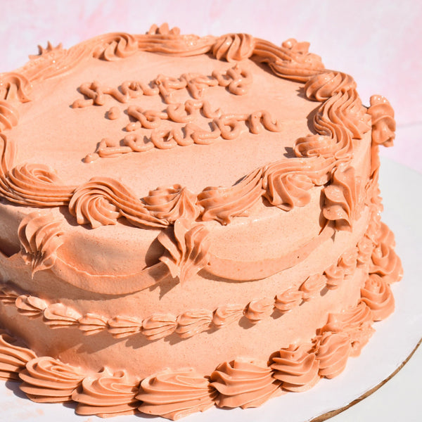 Vintage Fall Cake