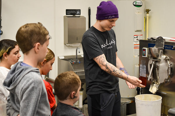 Kitchen With a Cause: Make Ice Cream with Andia!
