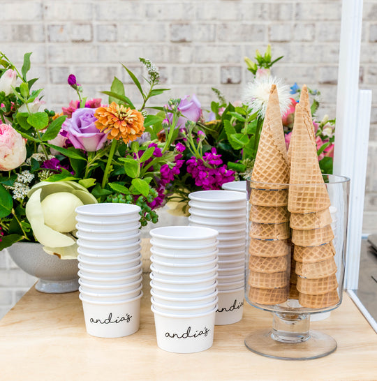 Our Menu Andia's Ice Cream