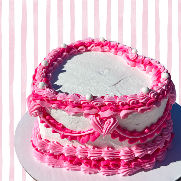 Heart Cake: Valentine's Day Edition